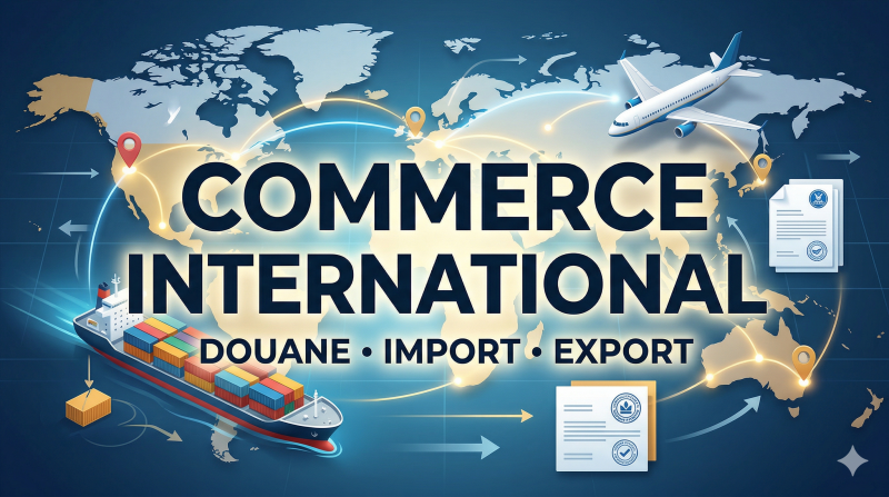 Commerce International (+ offert : Déclarent en Douane) - Entreprise
