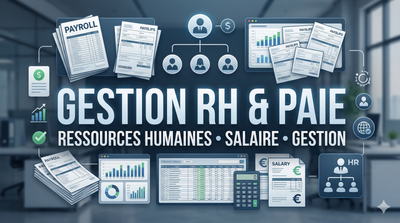 Gestion des ressources humaines & PC paie - Entreprise